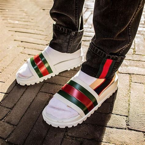 gucci slides curbside pickup|Gucci slides for men.